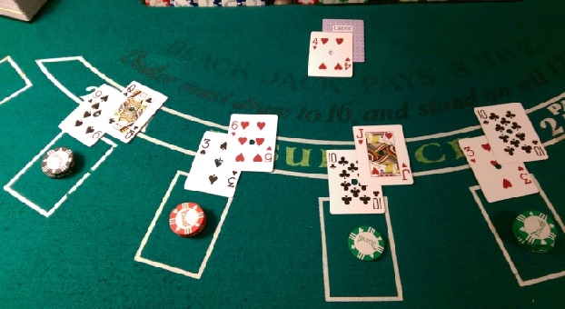 table de blackjack